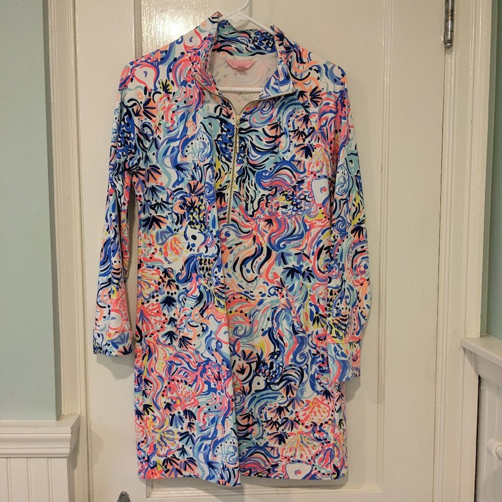 EUC Lilly Pulitzer Skipper Dress So Sofishticated Small
